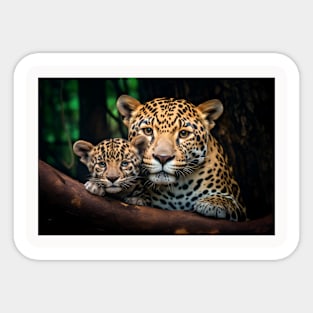 Leopard Animal Wild Beauty Freedom Wilderness Enchanting Sticker